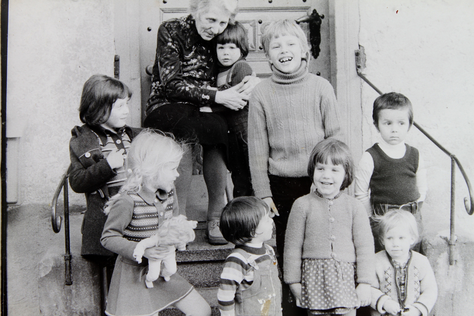 1974: AUF DER TREPPE sw-Vb