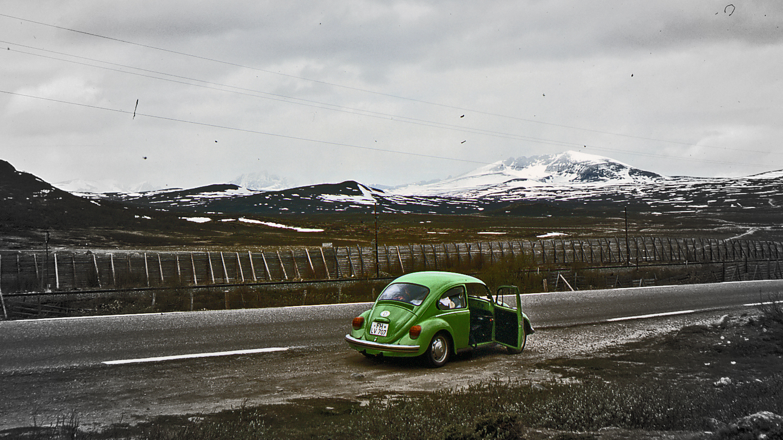 1975.......AUF DER FAHRT ZUM NORDKAP