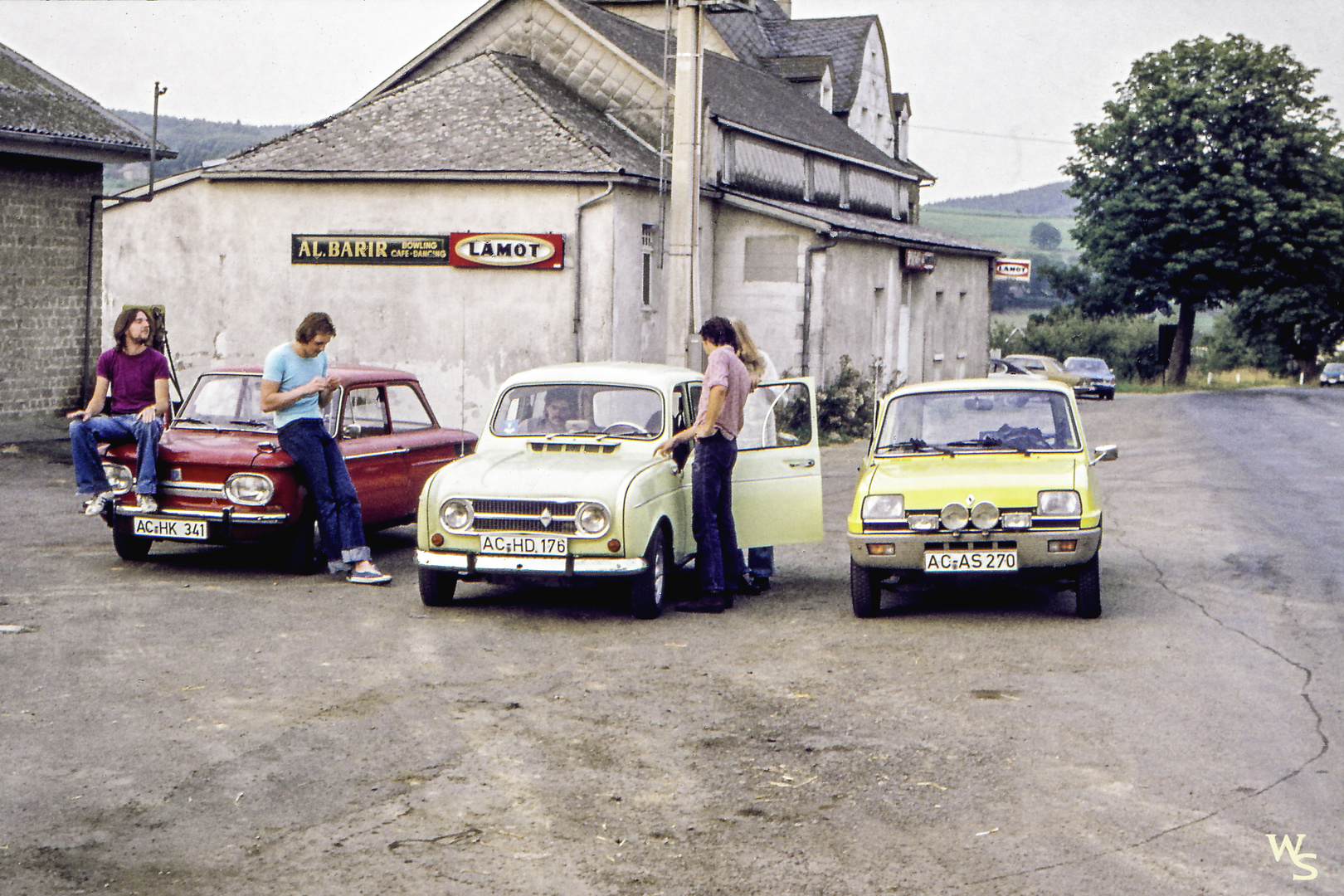 1976 brachen wir zu einem Männerwochenende auf