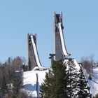 1980 Winter Olympic Ski Jumps in Lake Placid, NY