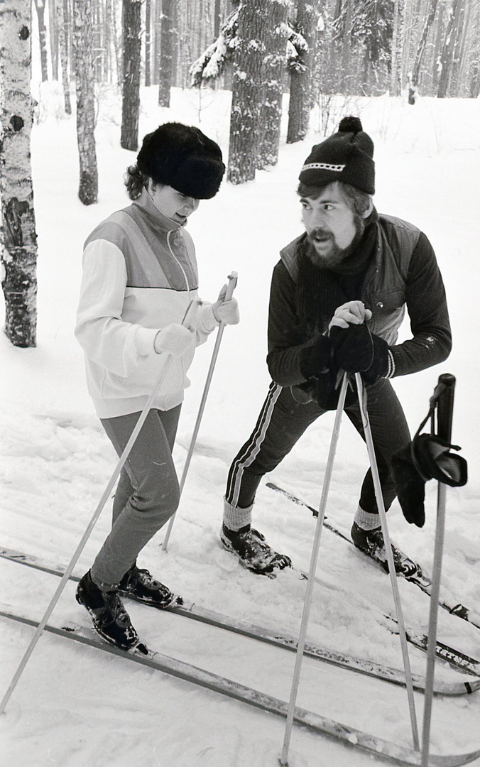 1985, Lebyazhje Lake, (Schie Laufern).