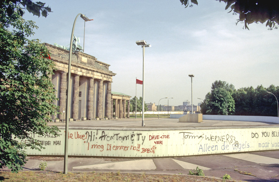 1986 Berliner Mauer 1