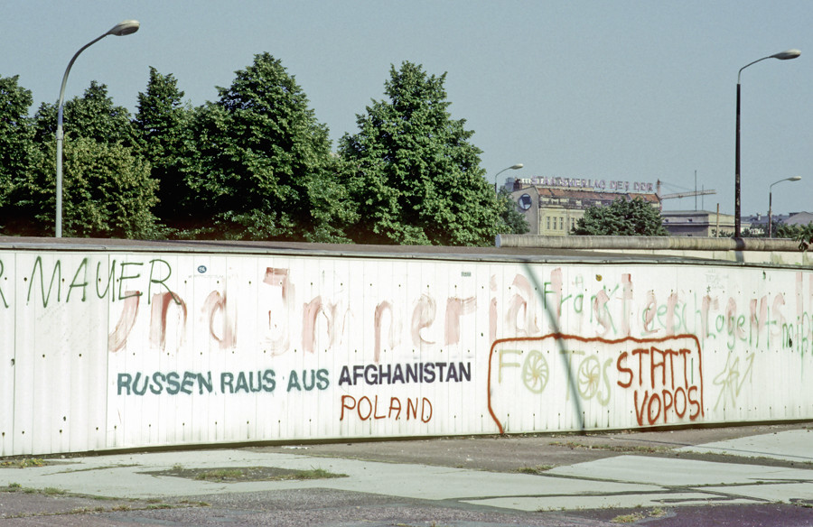 1986 Berliner Mauer 3