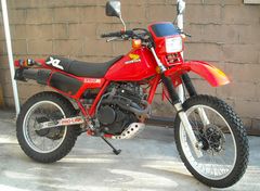 1987 - 1988 Die Honda XL 350 R...