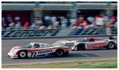 1987 Nürburgring 1000KM: Der Obermeier-956 und der Lloyd-956