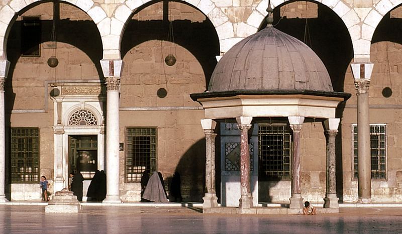 1988 Damaskus - Moschee der Omayaden