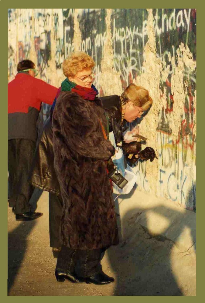 1989: Mauerspechte de luxe