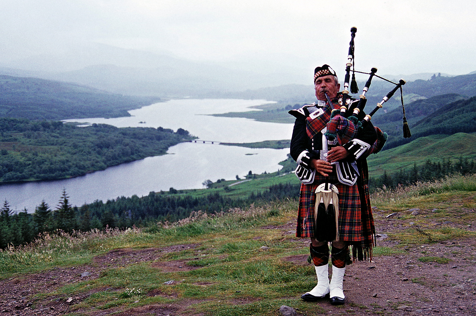 1989 Schottland, "mitten" in Schottland