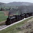 198a-Türkei-55021+55.  mit GmP (türkisch "Karma") Izmir-Alasehir-Usak- Afyon bei Oturak