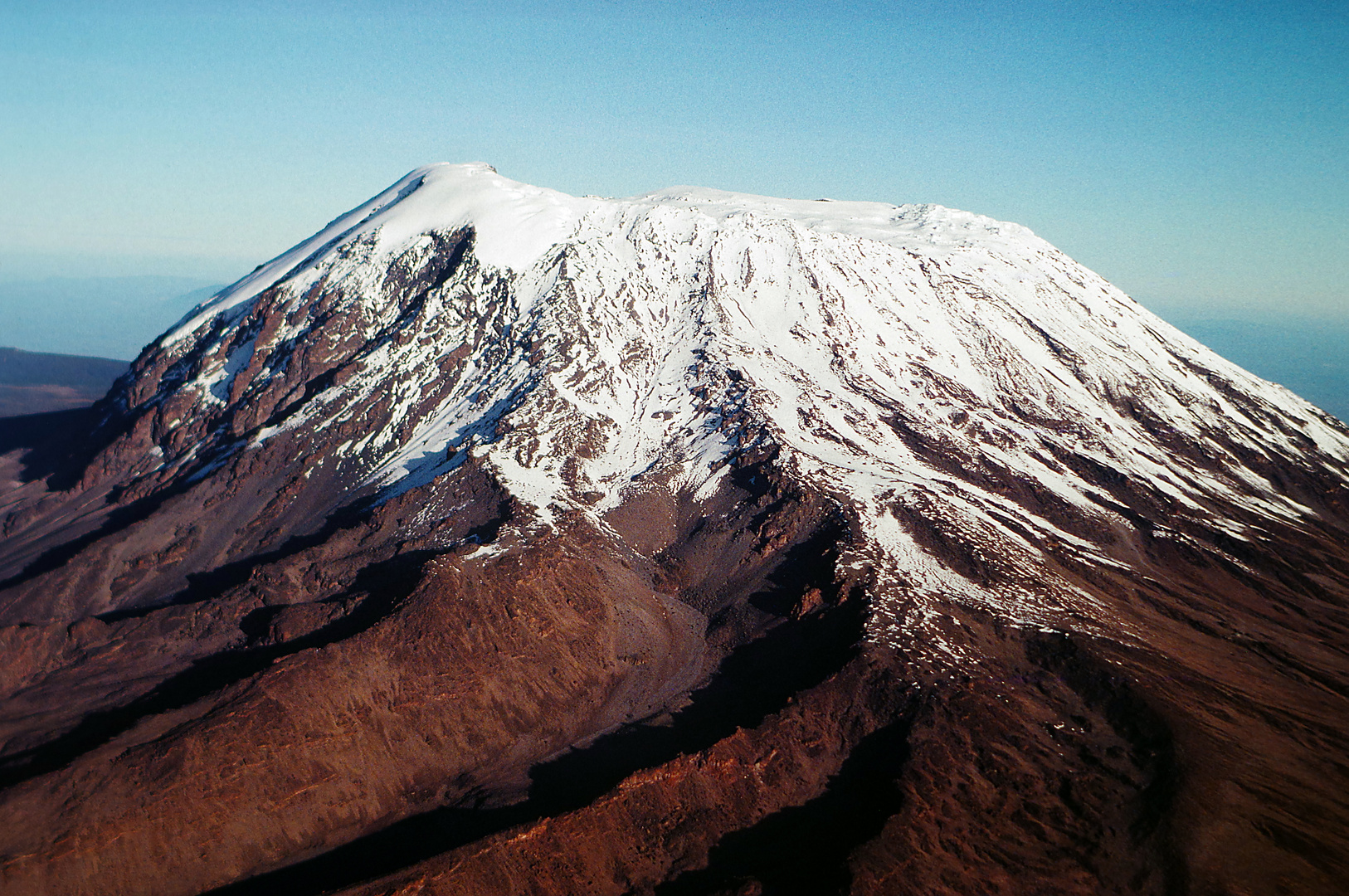 1993 Tanzania der Kibugipfel des Kilimandscharo