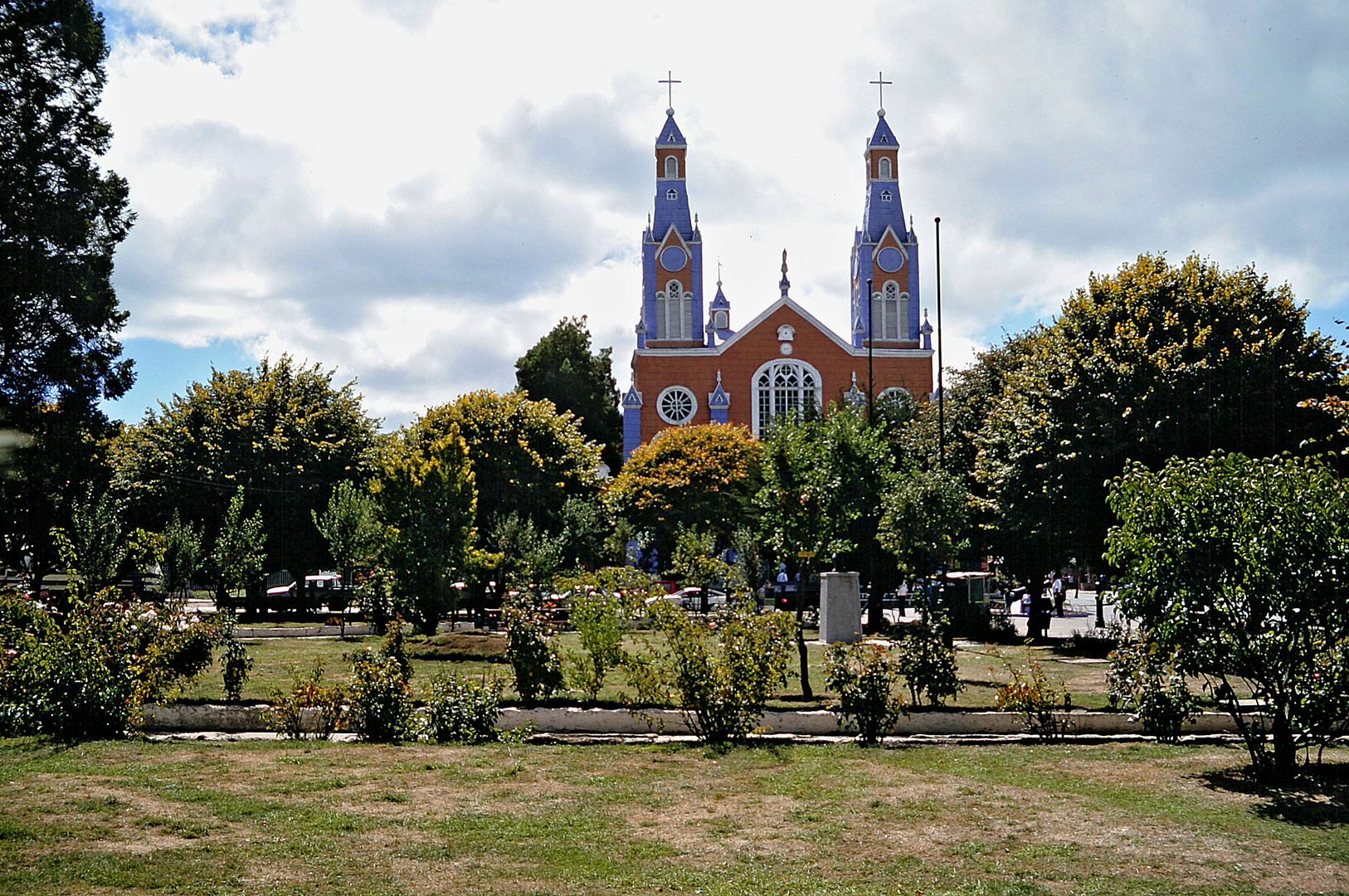 1994 Argentinien und Chile, Castro auf Chiloe, Chile 