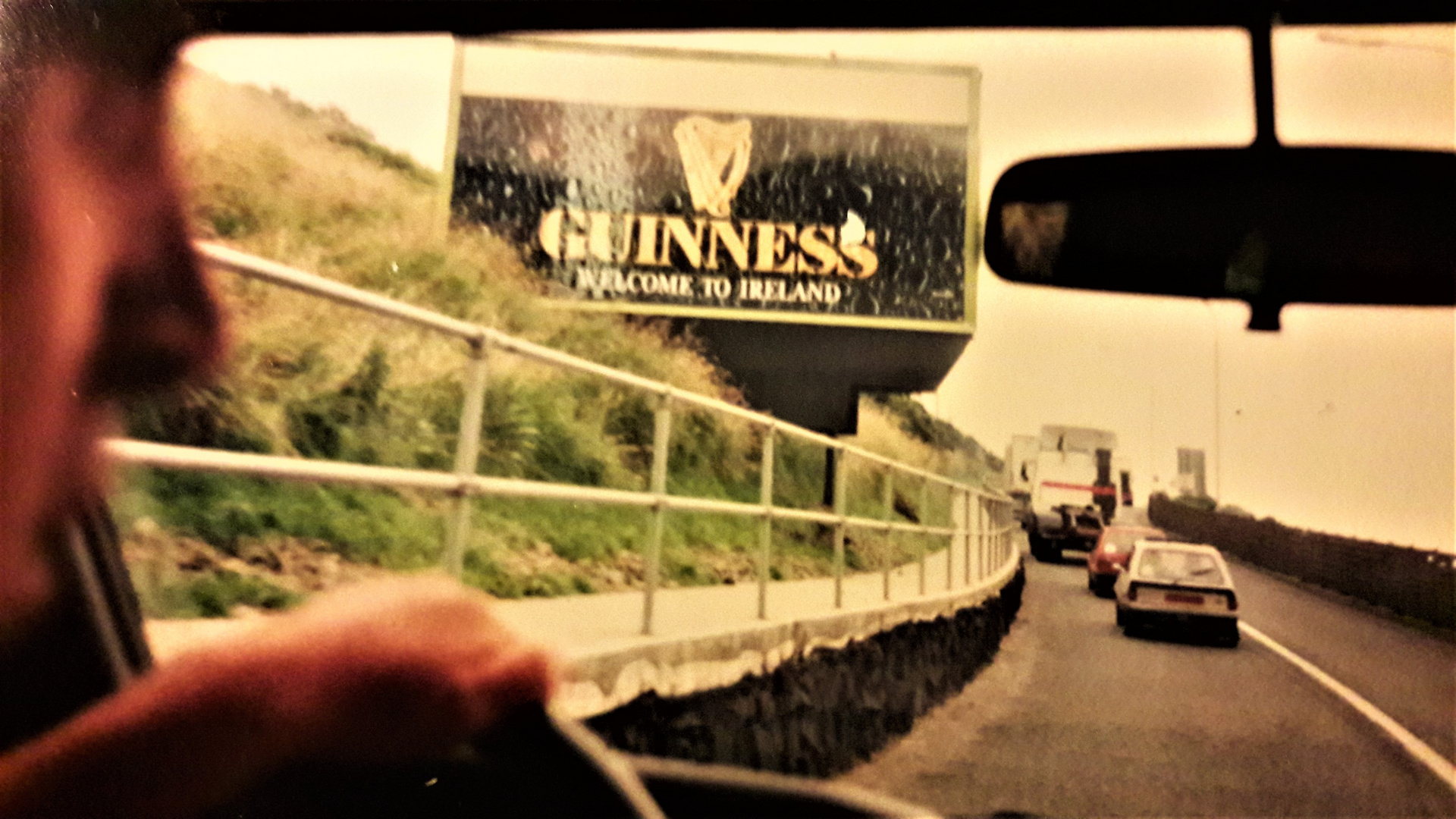1994 Irland :  links fahren, Regen, Guinness