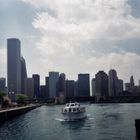 1995 Chicago Scan Sightseeing per Schiff zum Michigansee