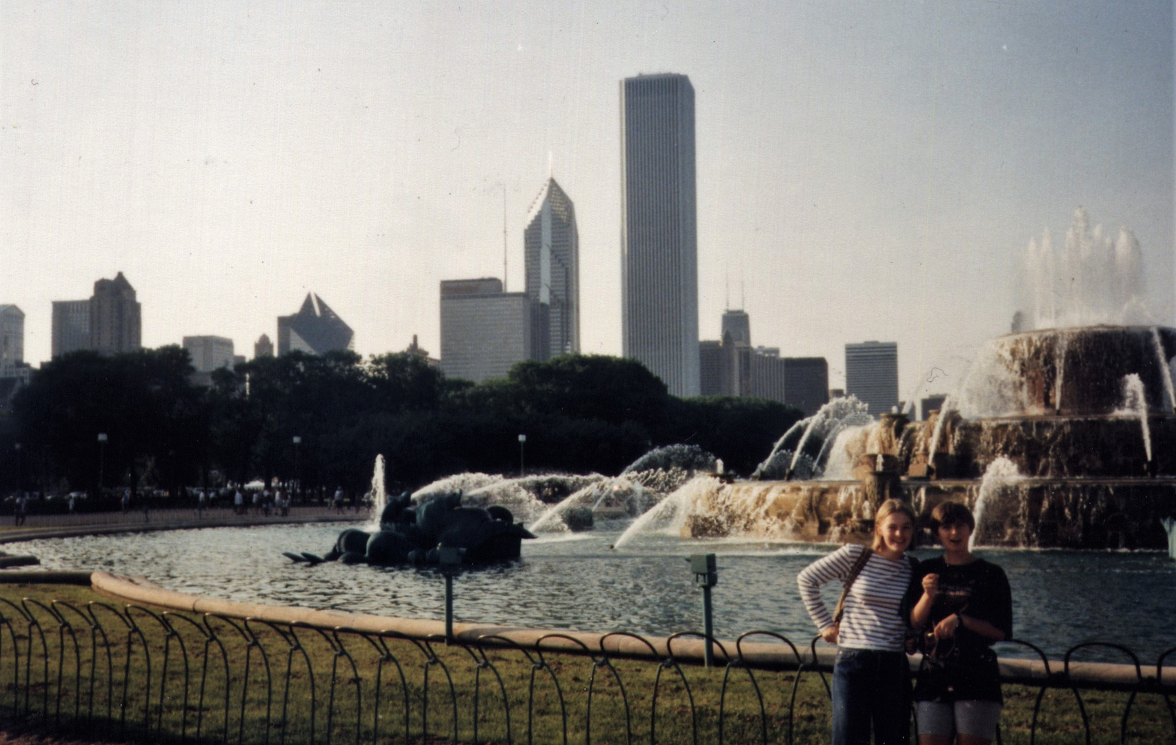 1995 Scan Chicago Jefferson Park Wasserspiele