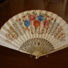 19th century folding fan