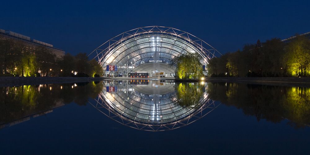 Glashalle Leipziger Messe von leipzigfoto