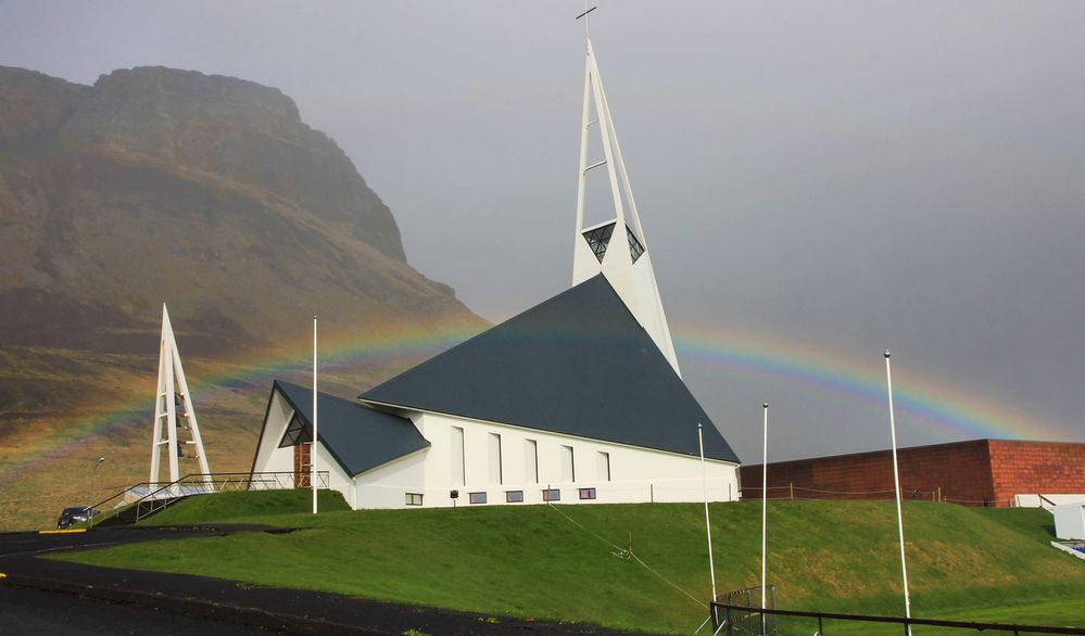 Kirche in Island von Arturwilli