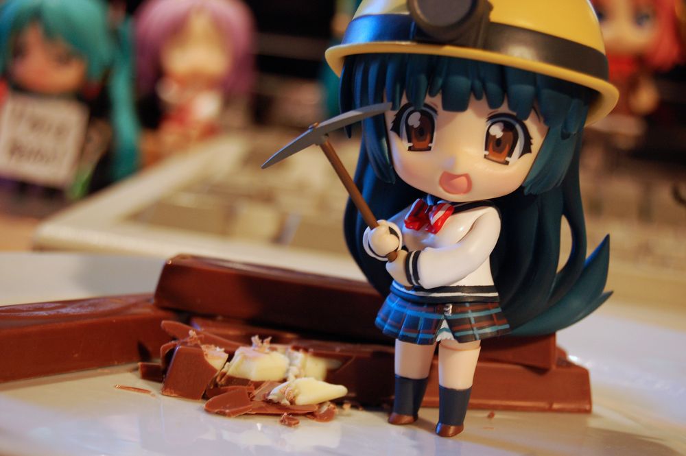 "Ich will die weiße Schokolade!" von shashinka.