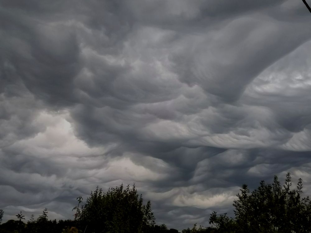 Unwetter über der Insel Krk von Andreas Läser