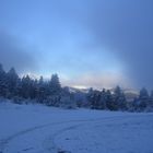 1ère neige fin octobre alpes de hautes provence