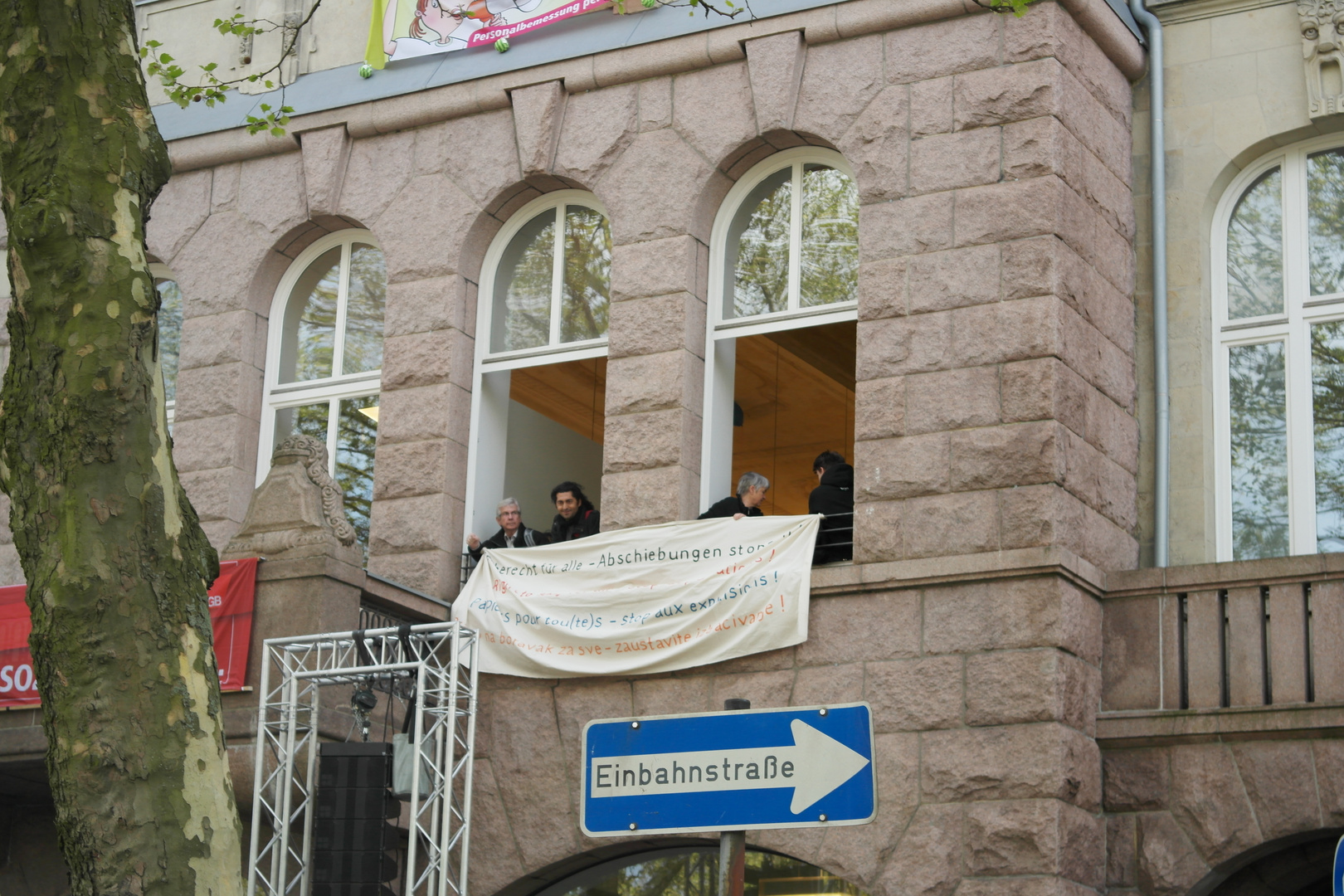 1.Mai 2014, Hamburg, Gewerkschaftshaus