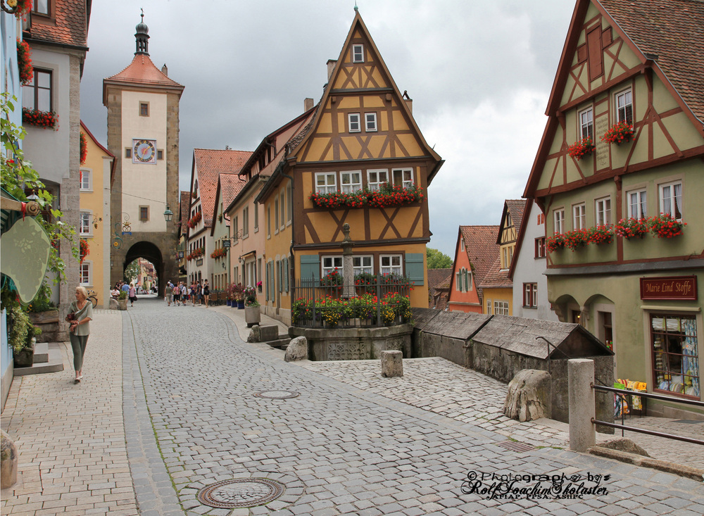 1.)Rothenburg ob der Tauber