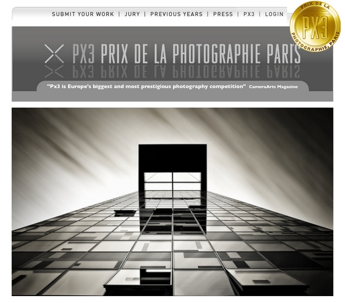 1st place at PX3 - Prix de la Photographie Paris