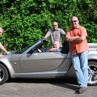 1x smart Roadster, 4x Daniel