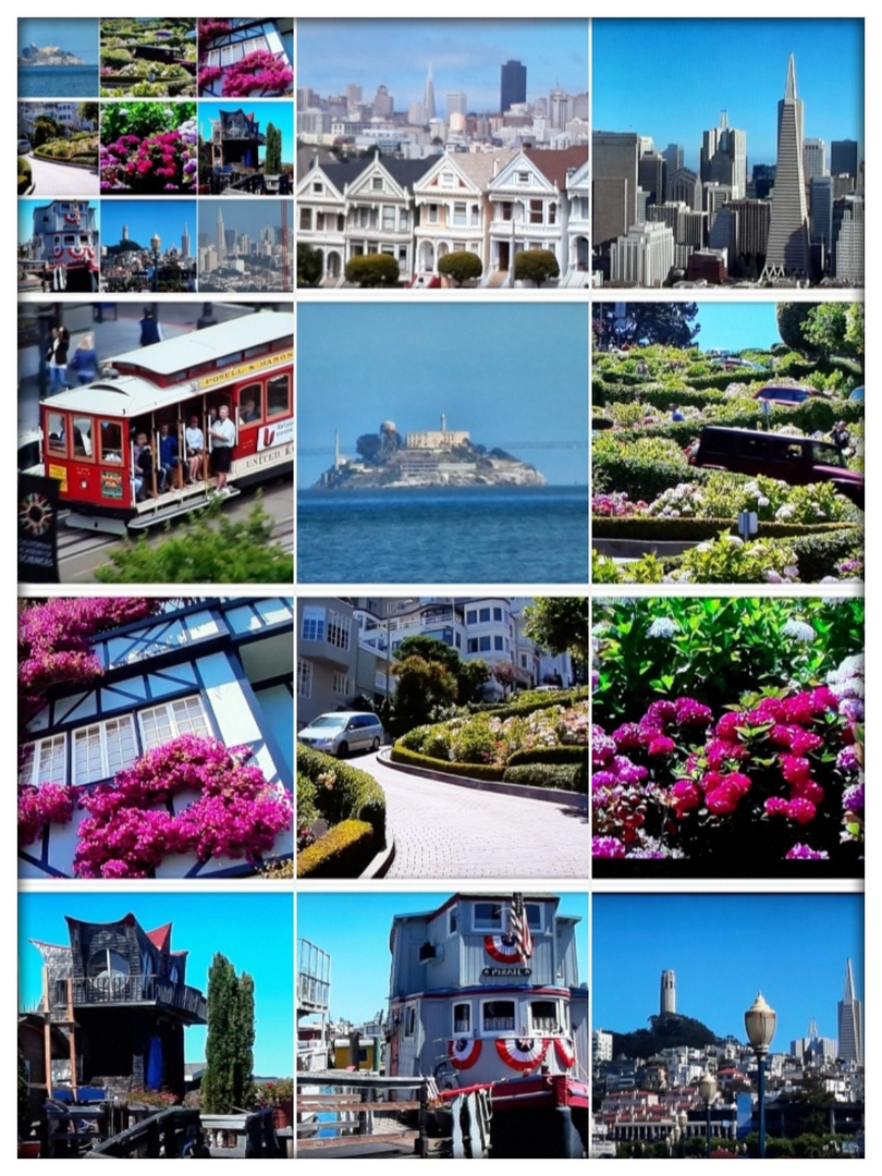 2., 3., 4. Tag: San Francisco City