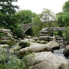 2 alte Brücken im Dartmoor / England