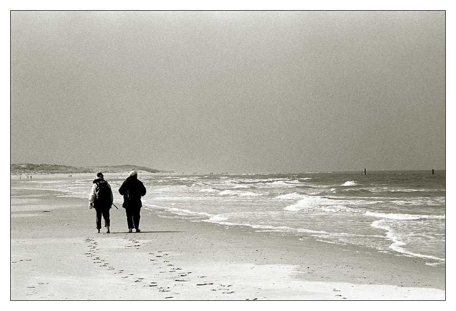 2 am Strand ...