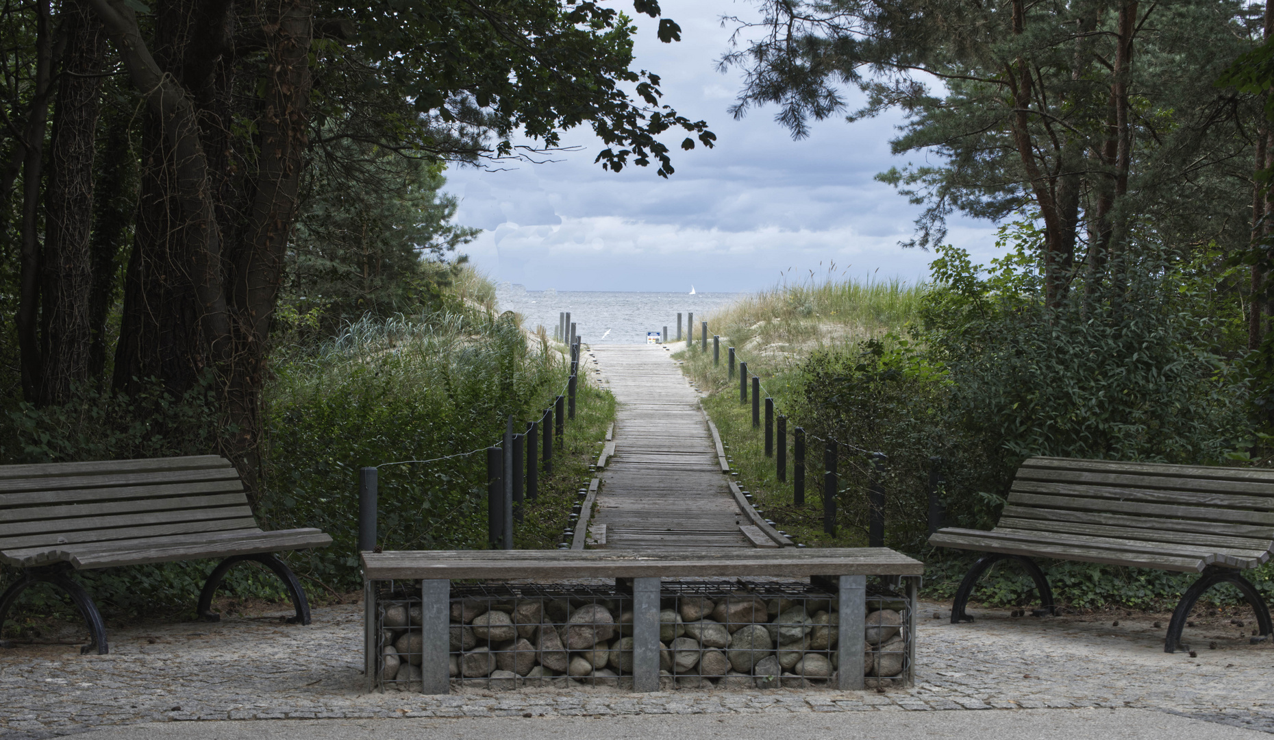 2 Bänke auf Usedom 