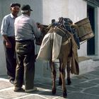 2 Bauern im Gespräch in Patmos