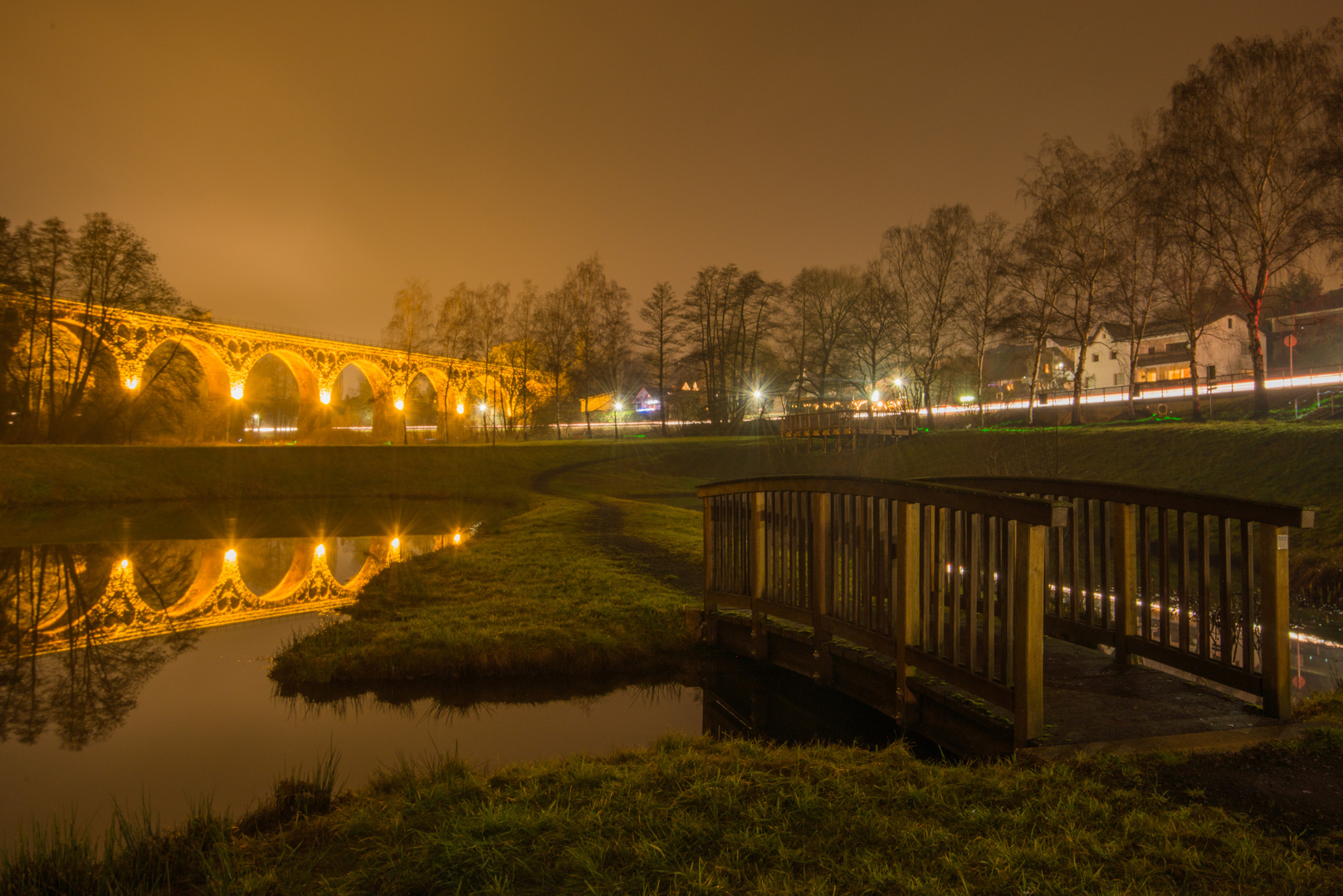 2 Brücken bei Nacht 2 