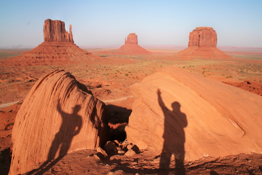 2 Cowboys im Monument Valley Ca-2009-col +Fotos +Link