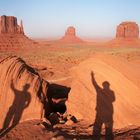 2 Cowboys im Monument Valley Ca-2009-col +Fotos +Link