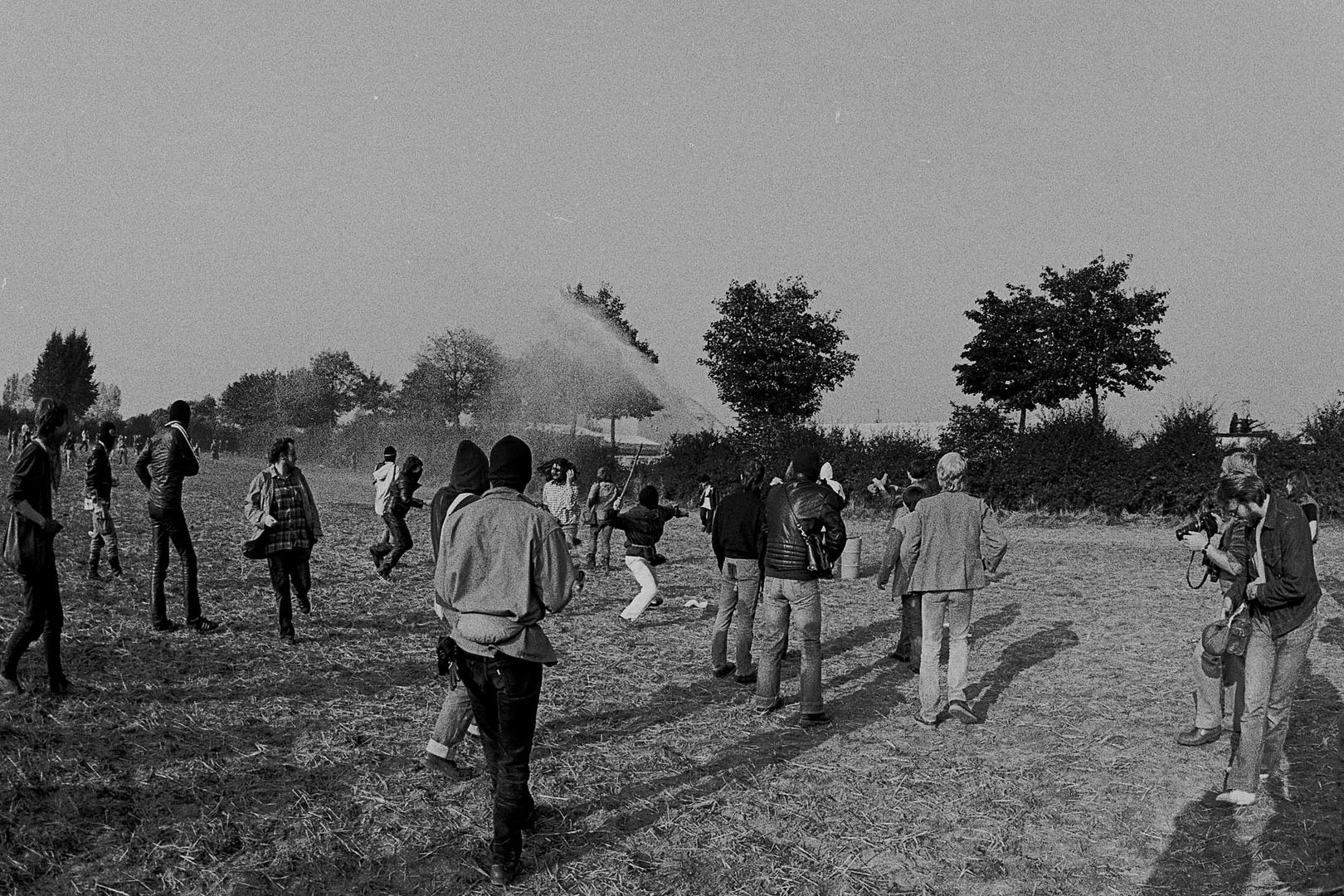 2. Demonstration AKW Kalkar, 2.10.1982, Eskalation