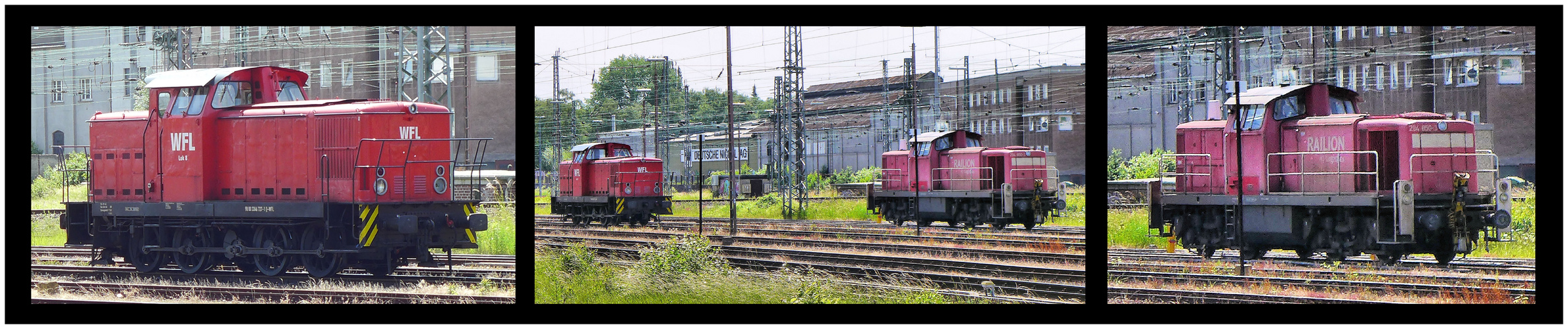 2 Dieselloks Im Bahnhof Schwerte