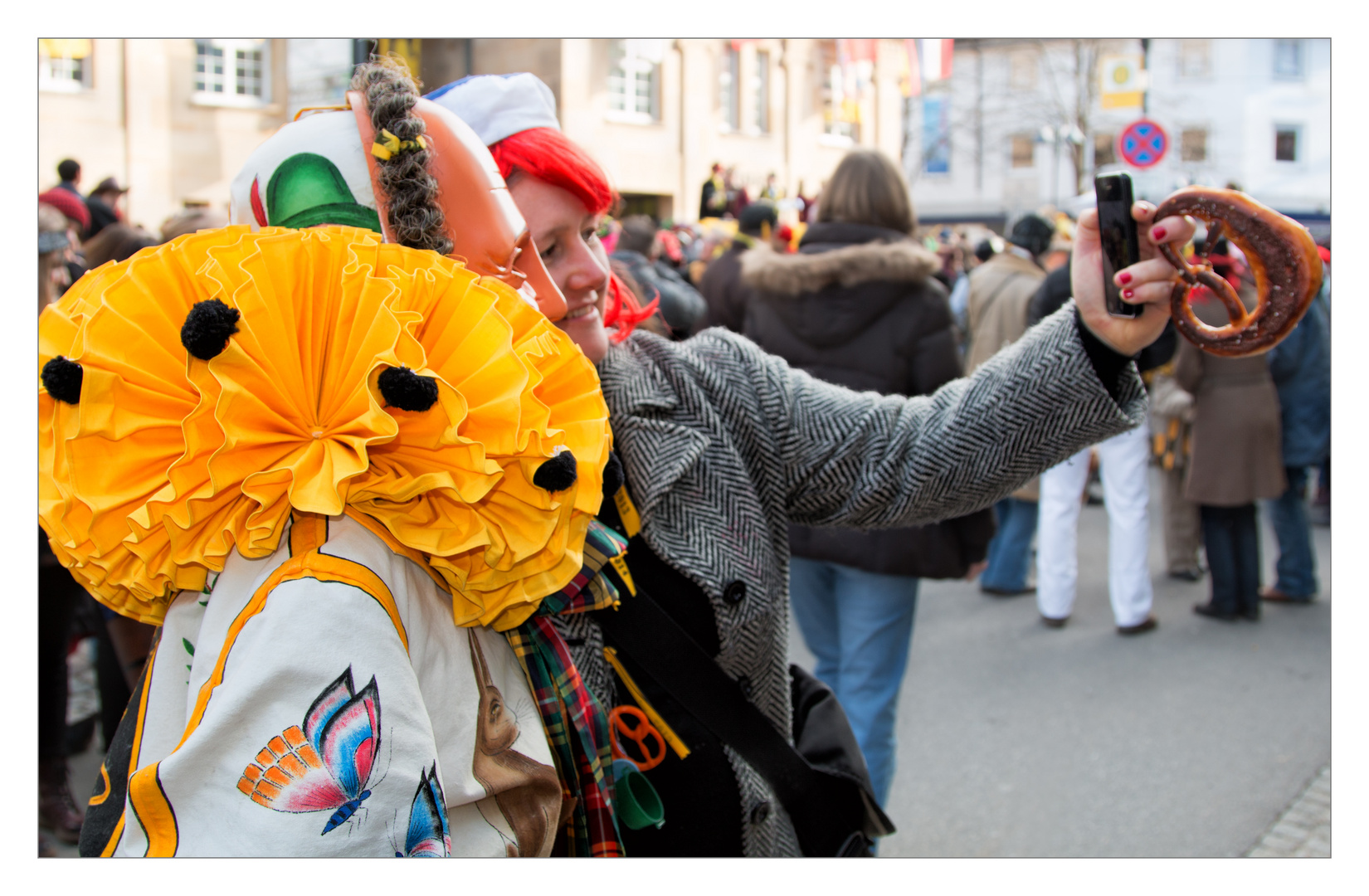 2 Dinge sind wichtig für eine Schrambergerin an der Fasnet