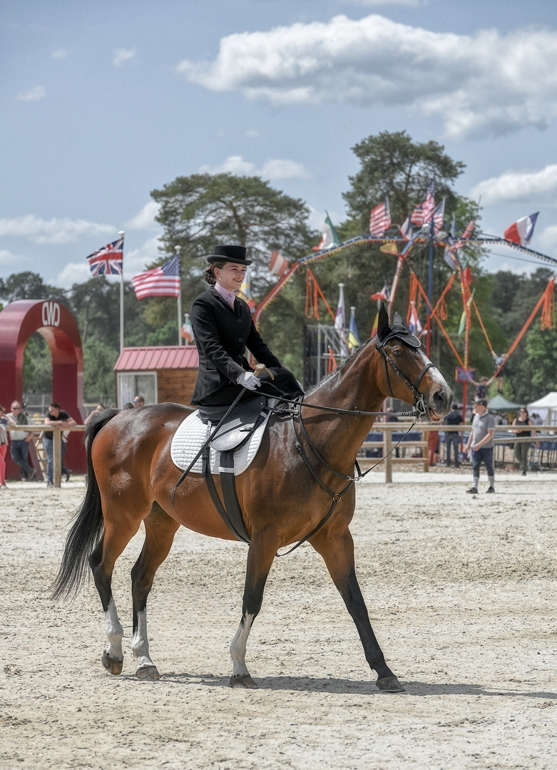 2 ème Cavalière Amazone Fontainebleau 2022