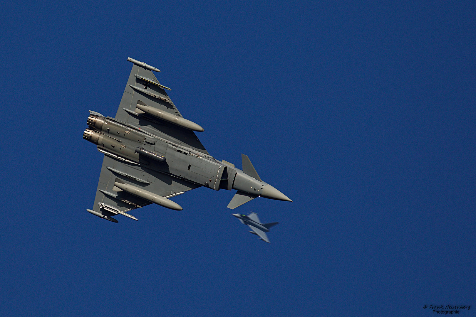 *** 2 Eurofighter üben auf Nordhorn Range *** 