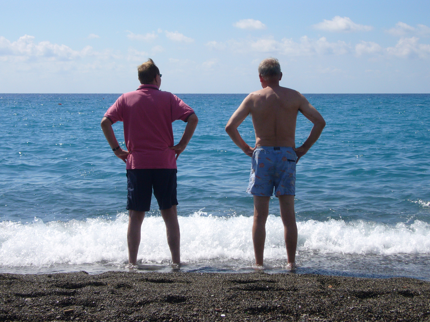 2 Freunde am Strand