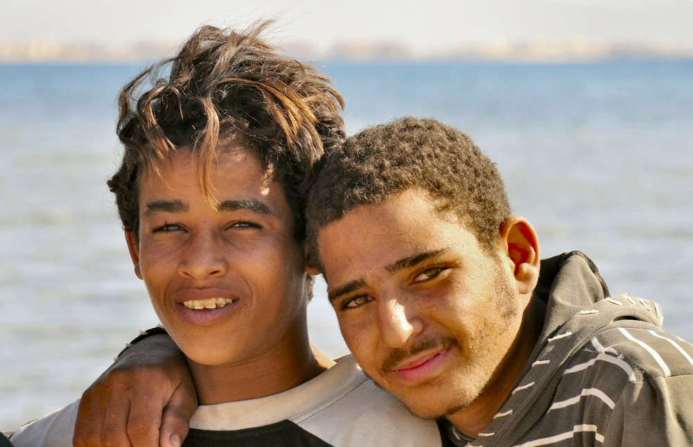 2 Freunde (Strand Hurgada-Ägypten)