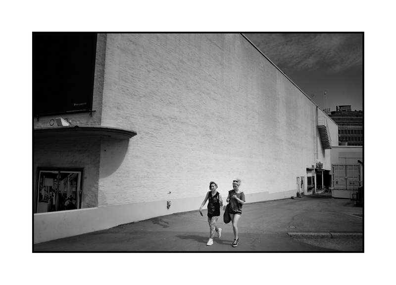 2 Girls and a "Whitewashed" Wall