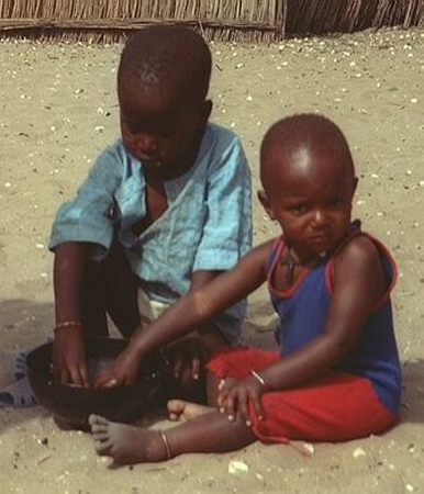 2 Kids im Senegal