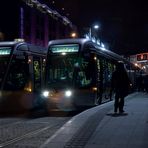 2 Luas bei St Stephen's Green Dublin