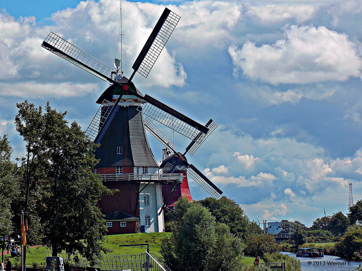 2 Mühlen in Greetsiel