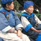 2 old women in Lijang, Yunnan Province