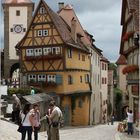 '' 2.) Rothenburg obder Tauber, am Plönlein ''