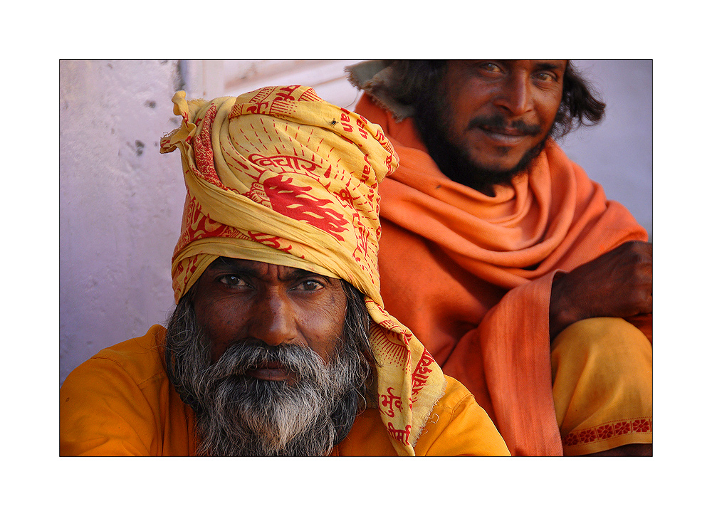 2 Saddhus in Udaipur